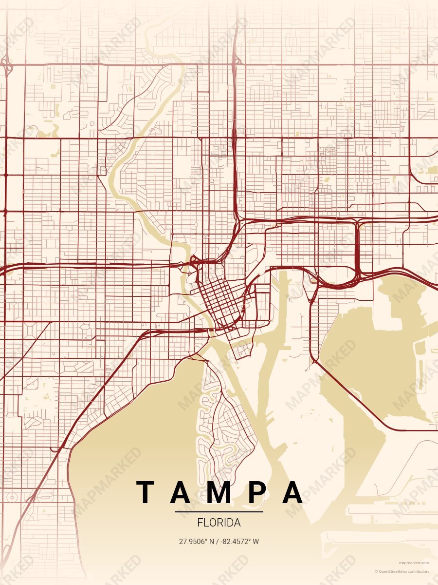 Cranberry Cream style sample on Tampa