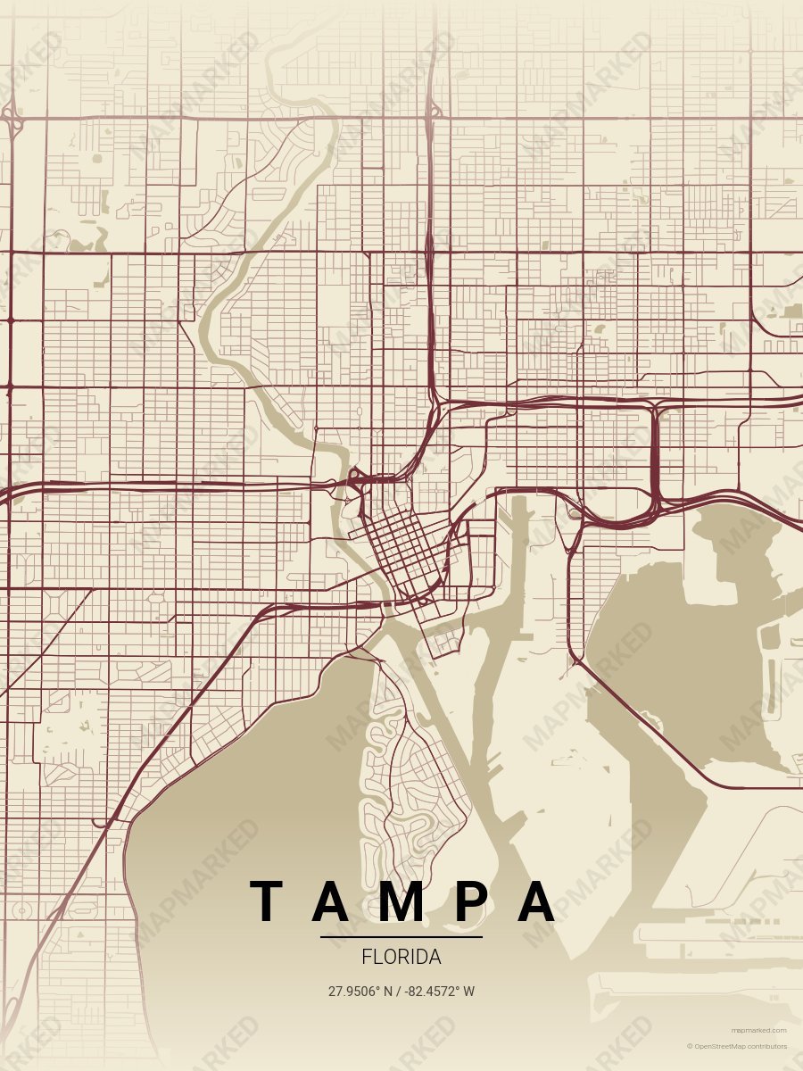 Cranberry Sage style sample on Tampa
