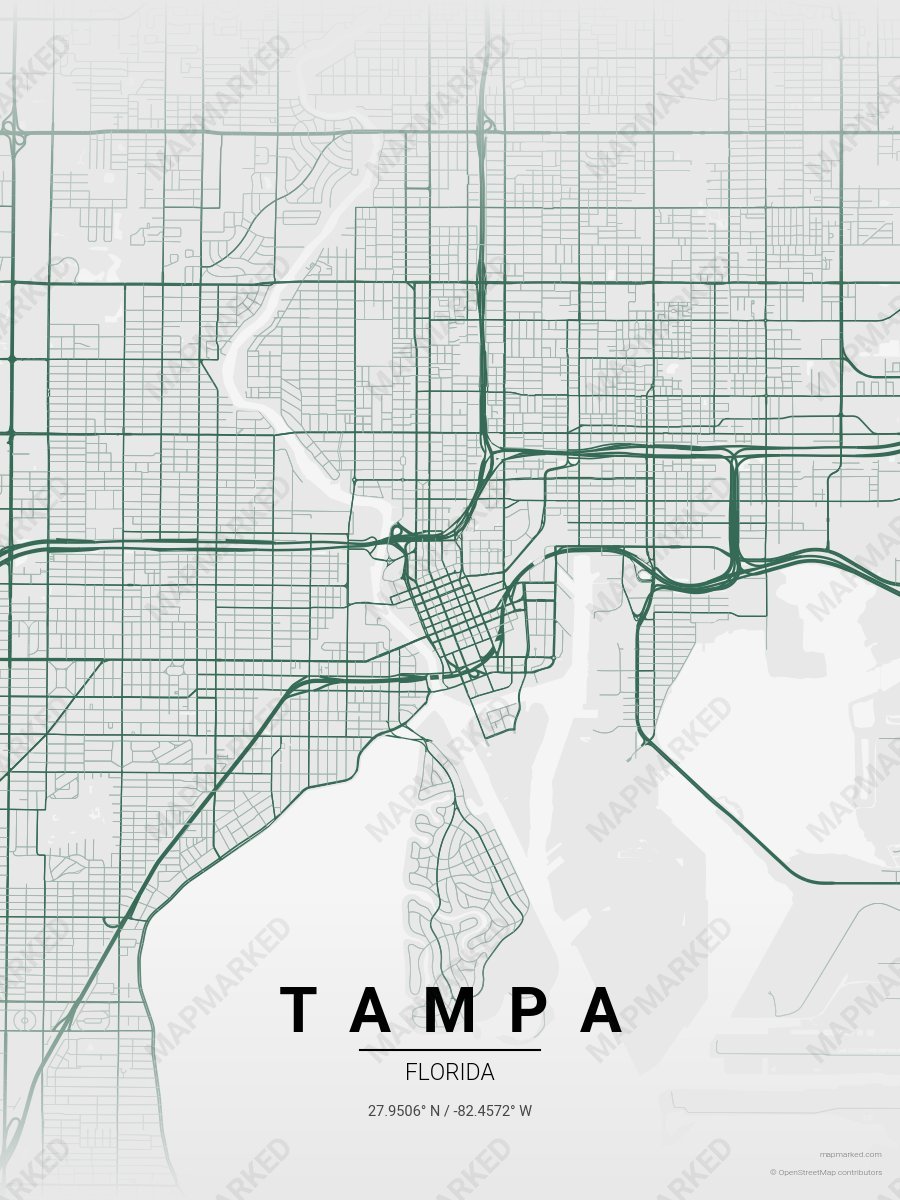 Silver Pine style sample on Tampa