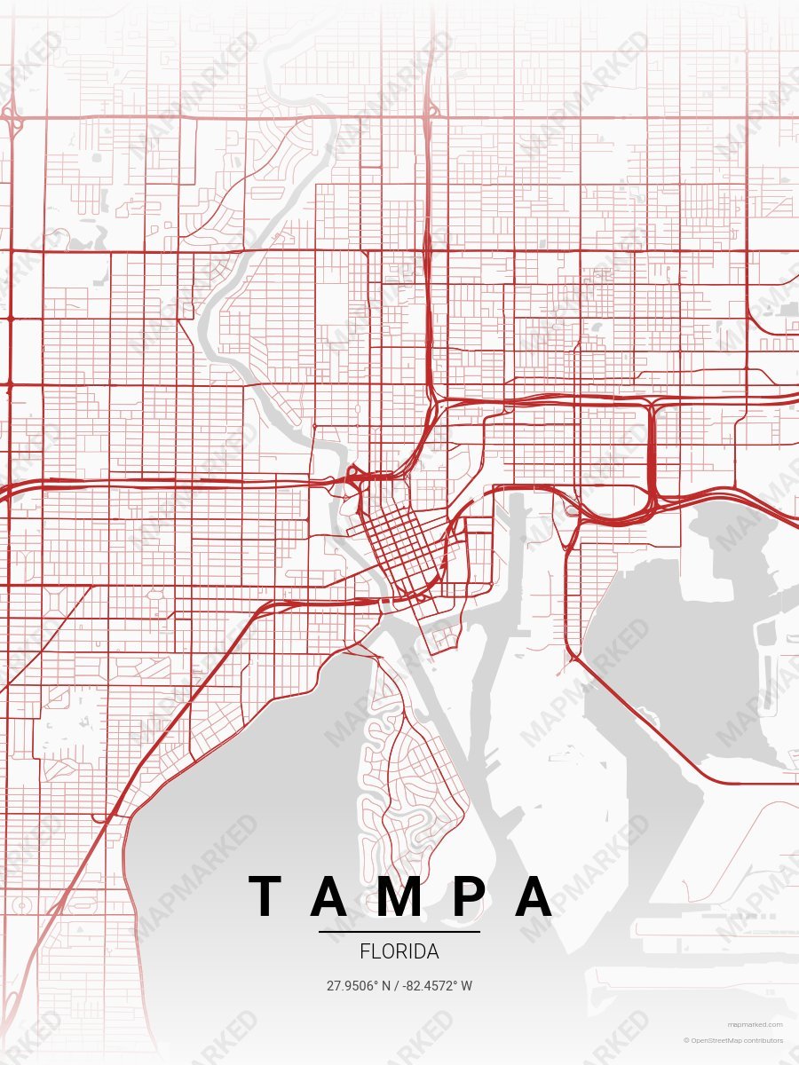 Snowfall Red style sample on Tampa