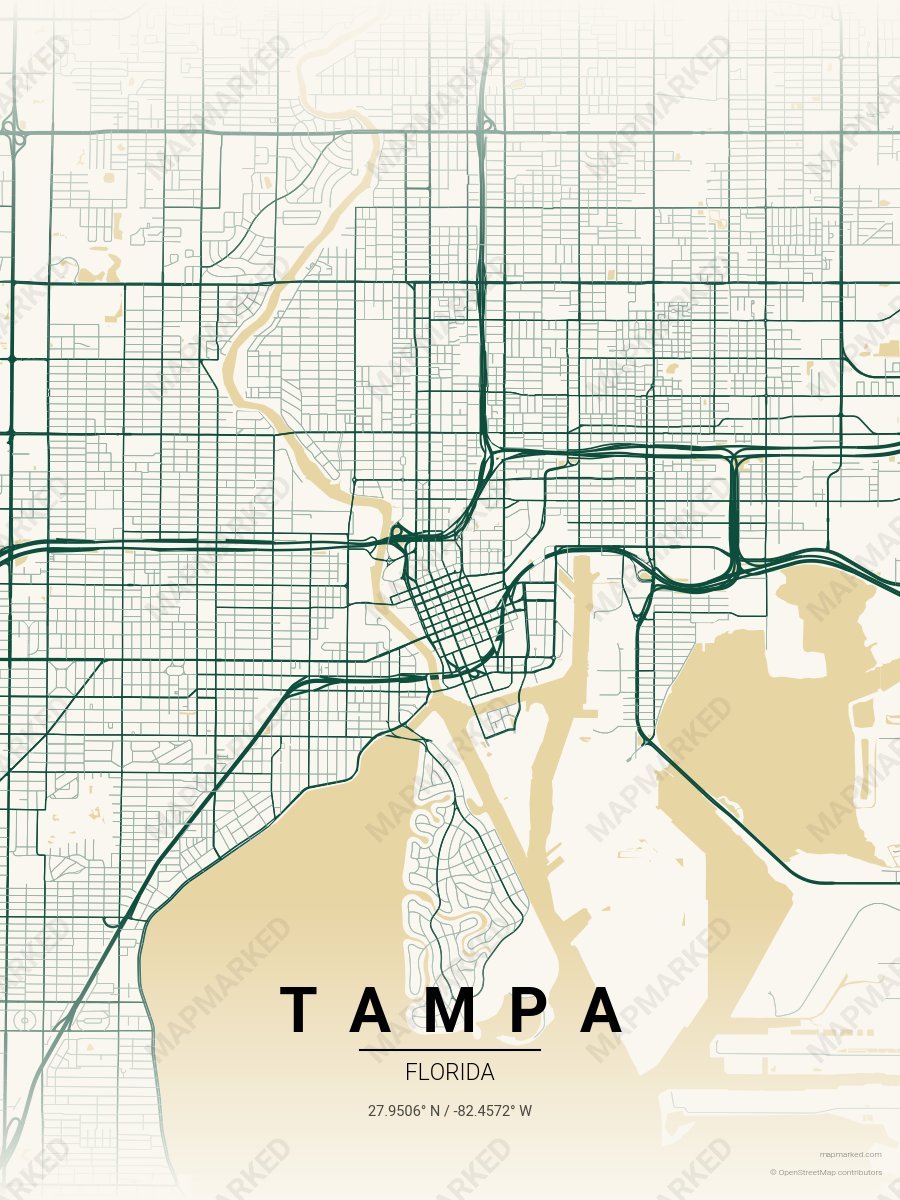 Spruce Tip style sample on Tampa