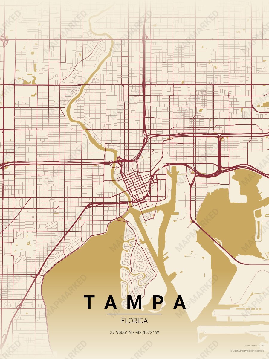 Velvet Crimson style sample on Tampa