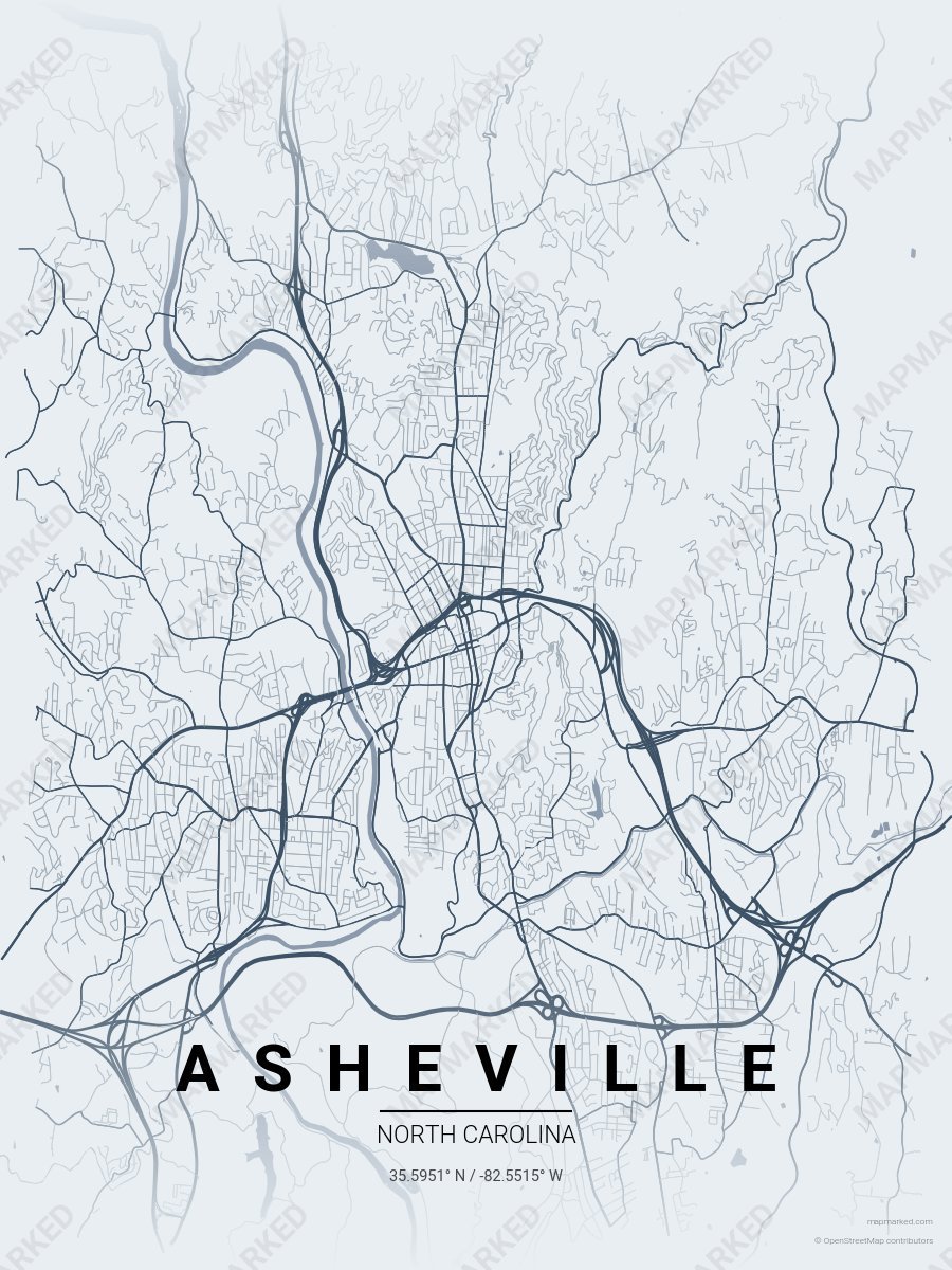 Asheville Blue Ridge on asheville-north-carolina