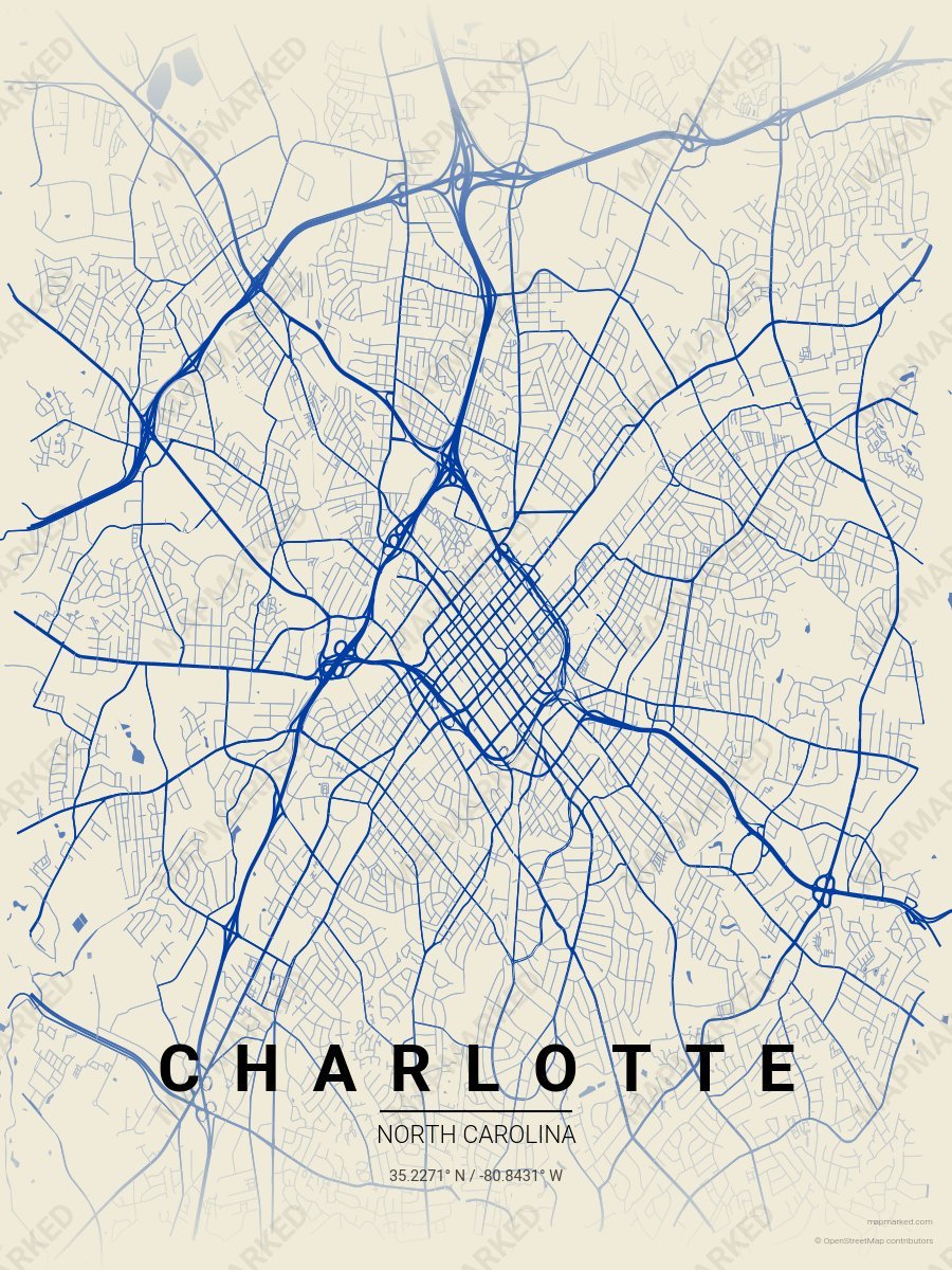 Charlotte Queen City on charlotte-north-carolina