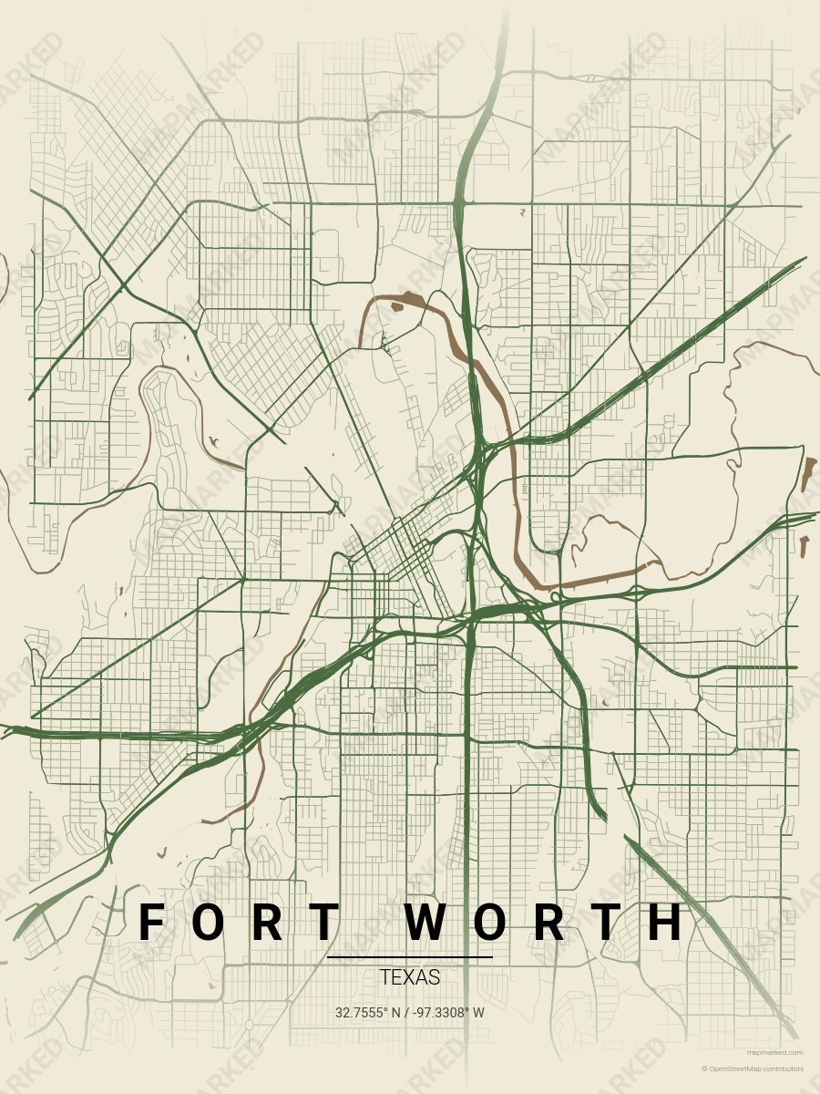 Fort Worth Cultural District style sample on Tampa
