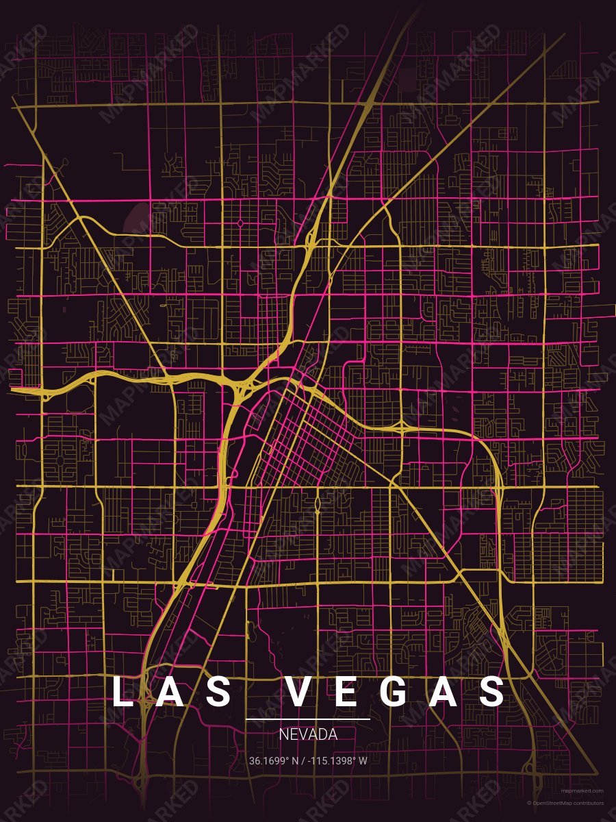 Las Vegas Casino Gold style sample on Las Vegas
