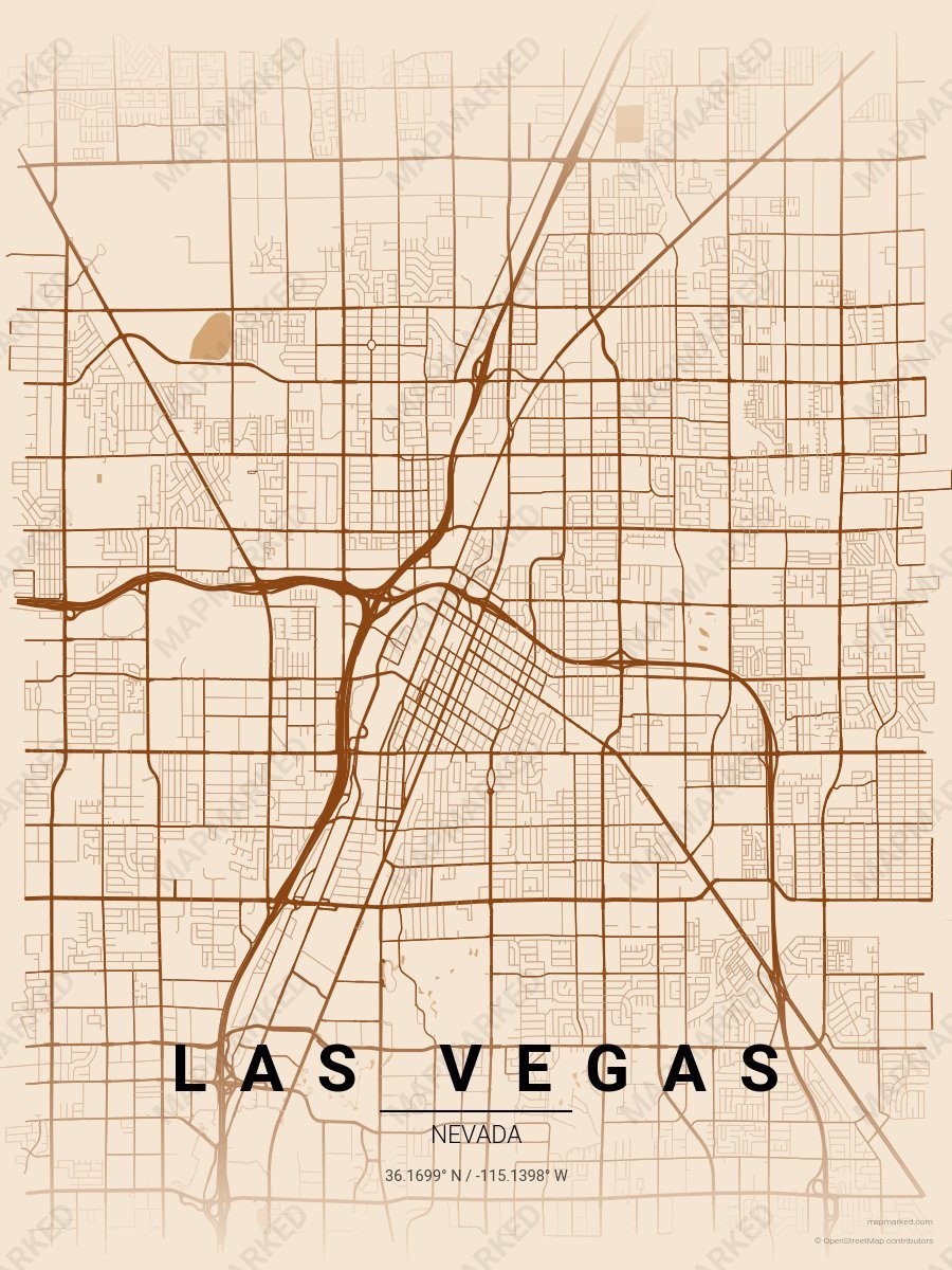 Las Vegas Desert Mojave style sample on Las Vegas