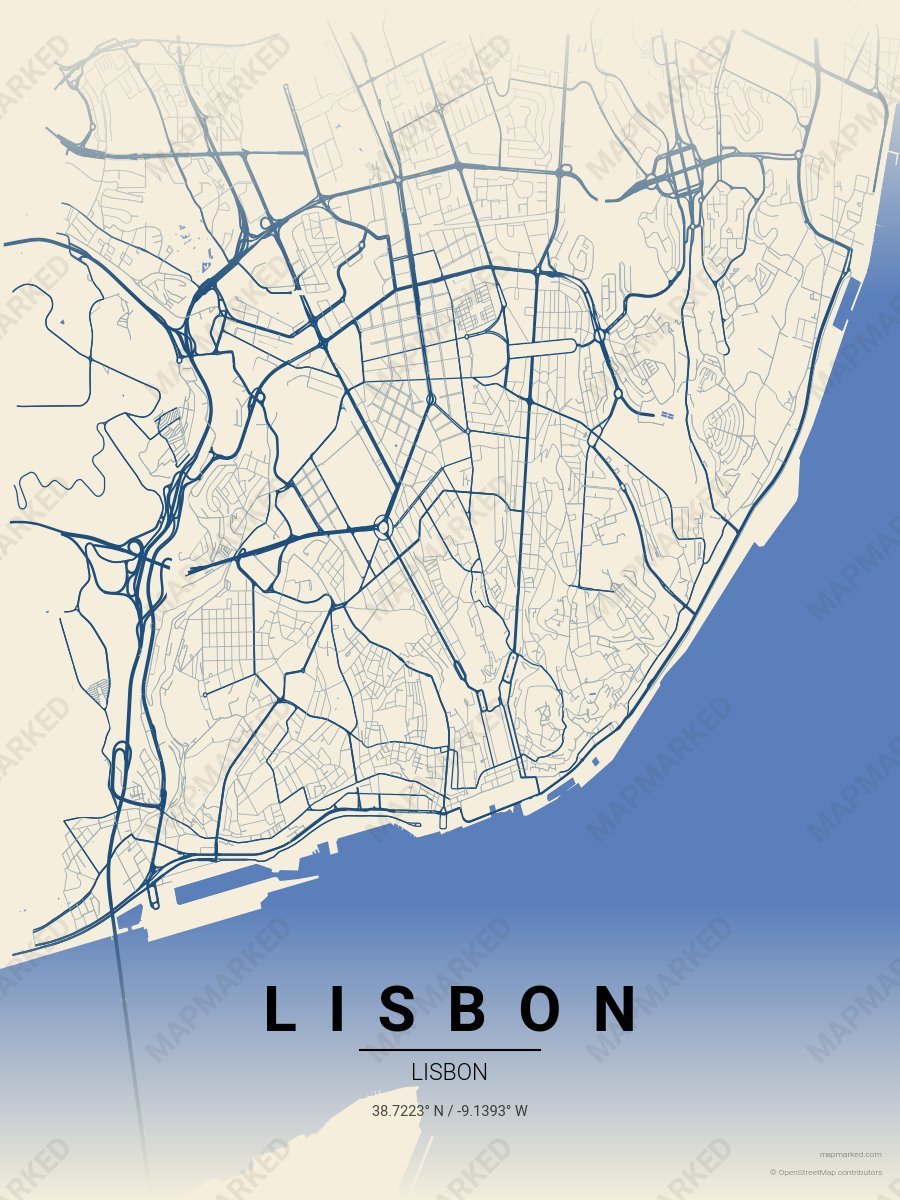 Lisbon Azulejo on lisbon-pt