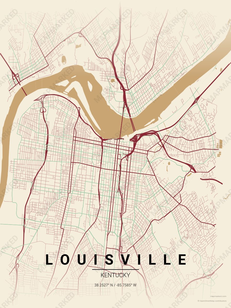 Louisville Derby on louisville-kentucky