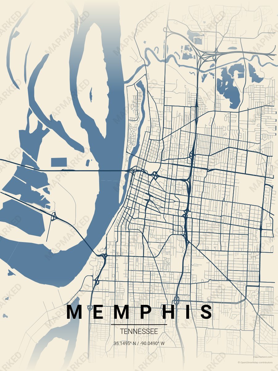 Memphis Blues on memphis-tennessee