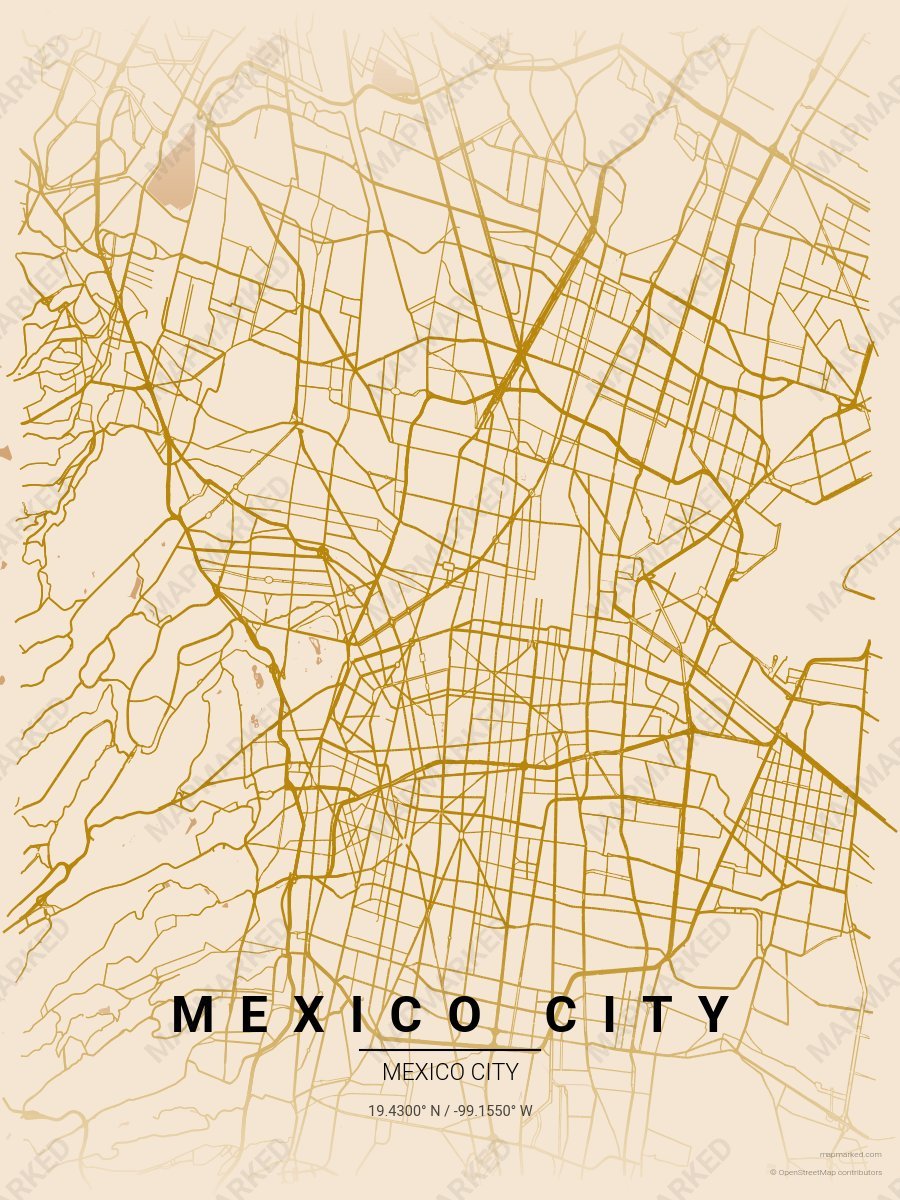 Mexico City Zocalo style sample on Mexico City Mx