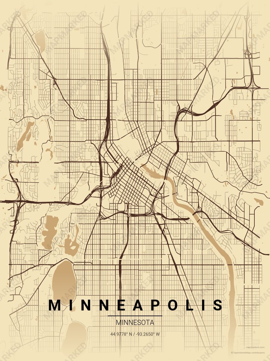 Minneapolis North Loop on minneapolis-minnesota