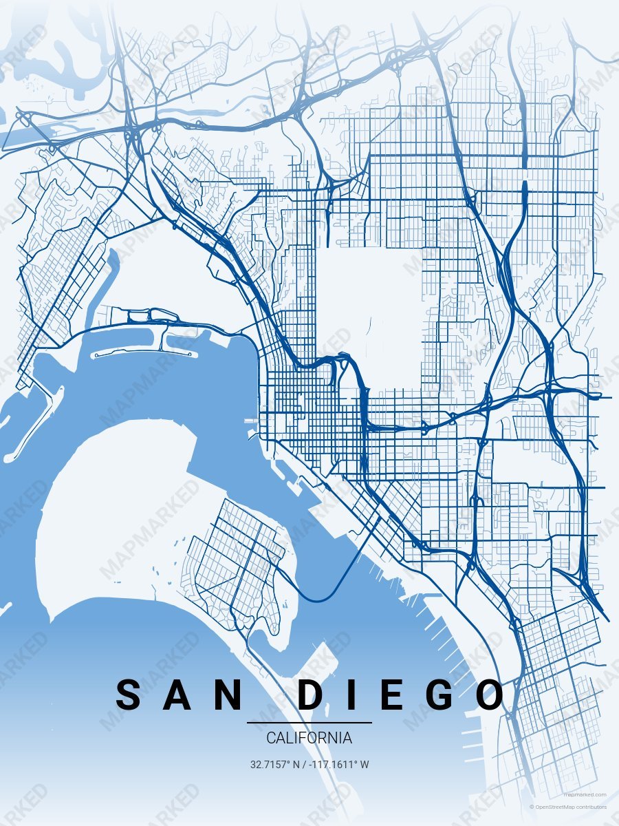 San Diego Pacific style sample on Tampa