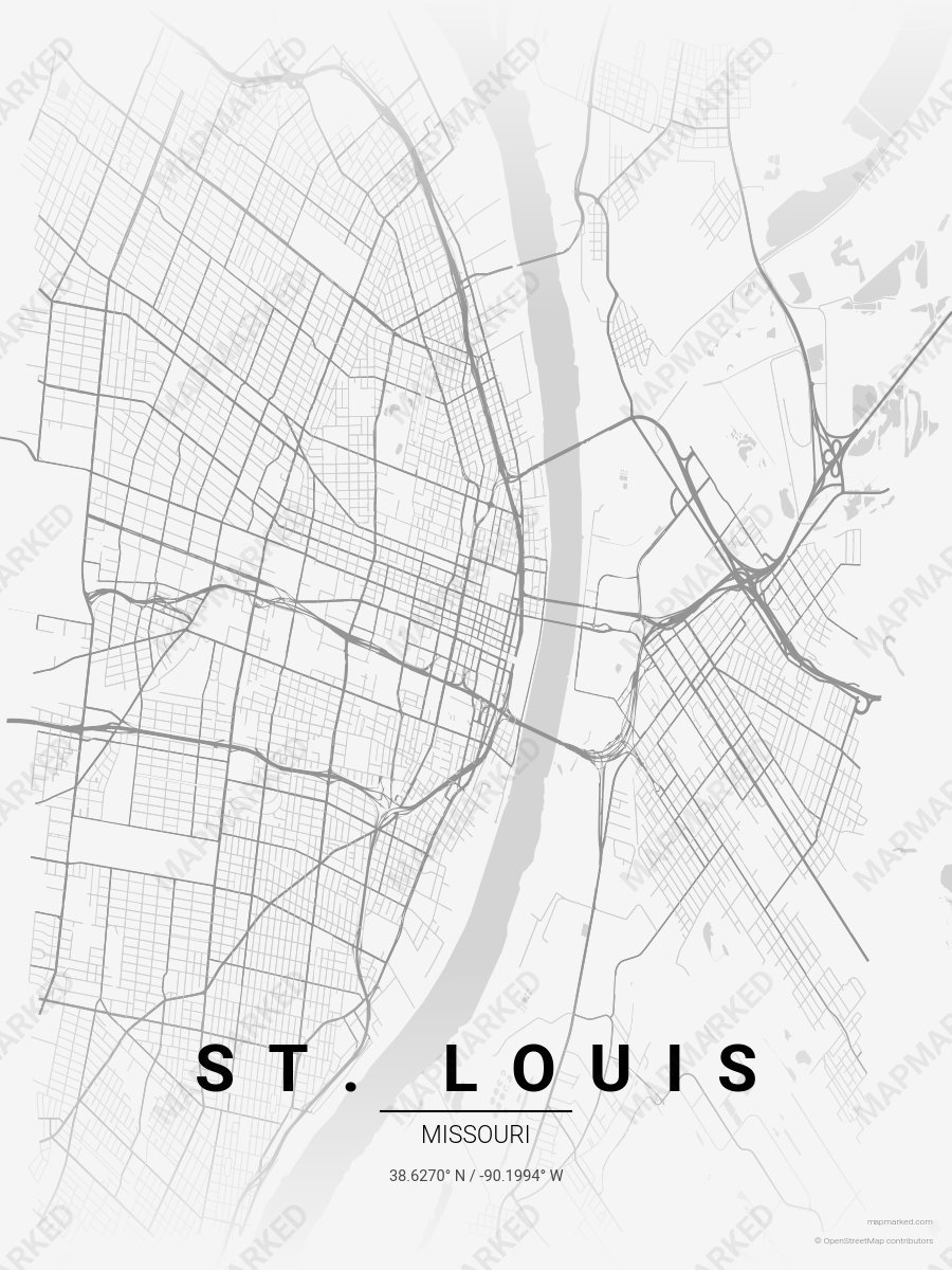 St Louis Arch style sample on St Louis