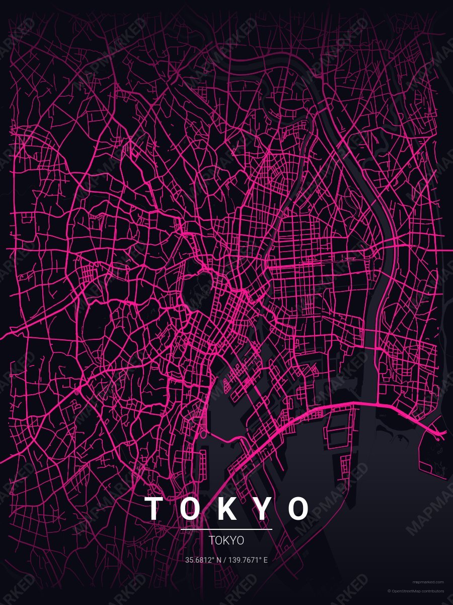 Tokyo Shibuya Neon on tokyo-jp