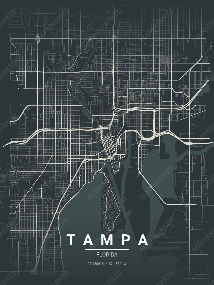 Burgundy Espresso style sample on Tampa
