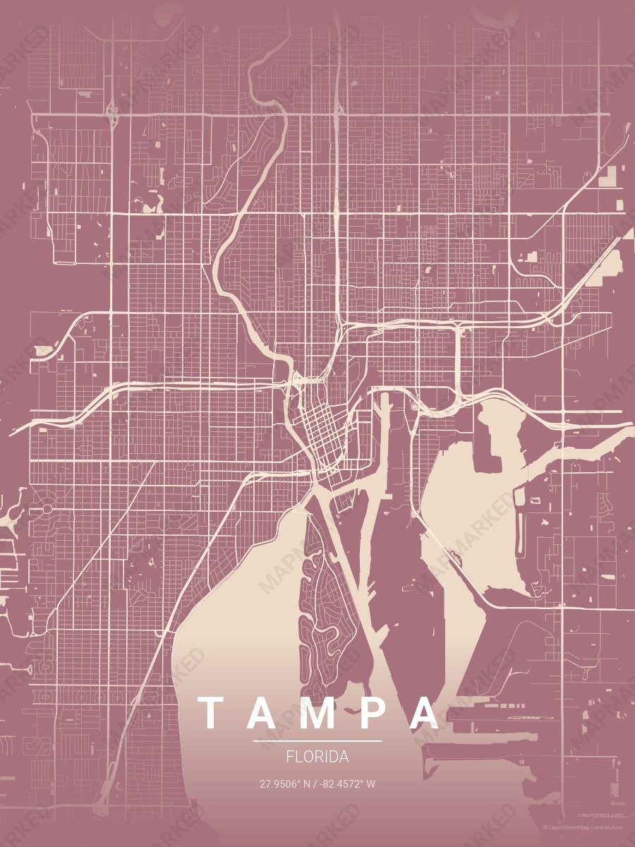 Mocha Peach style sample on Tampa