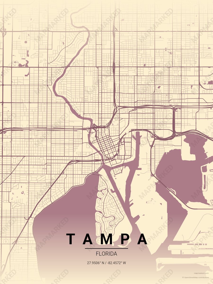 Plum Latte style sample on Tampa