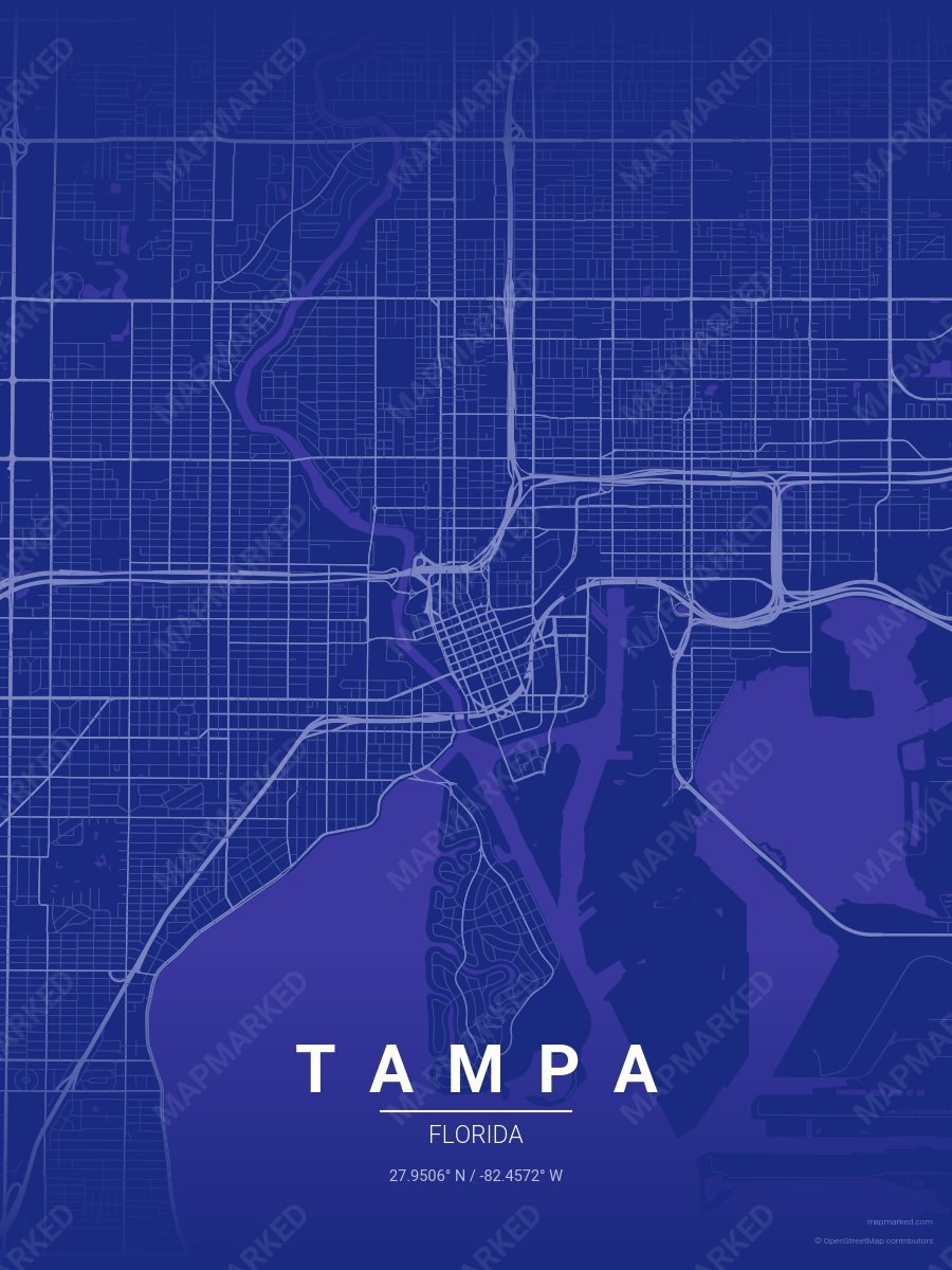 Iris Indigo style sample on Tampa