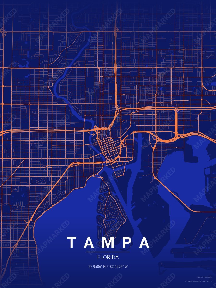 Winter Sunset style sample on Tampa