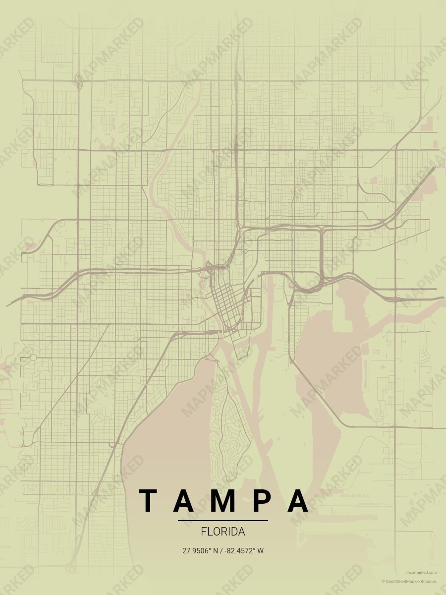 Driftwood Cream style sample on Tampa