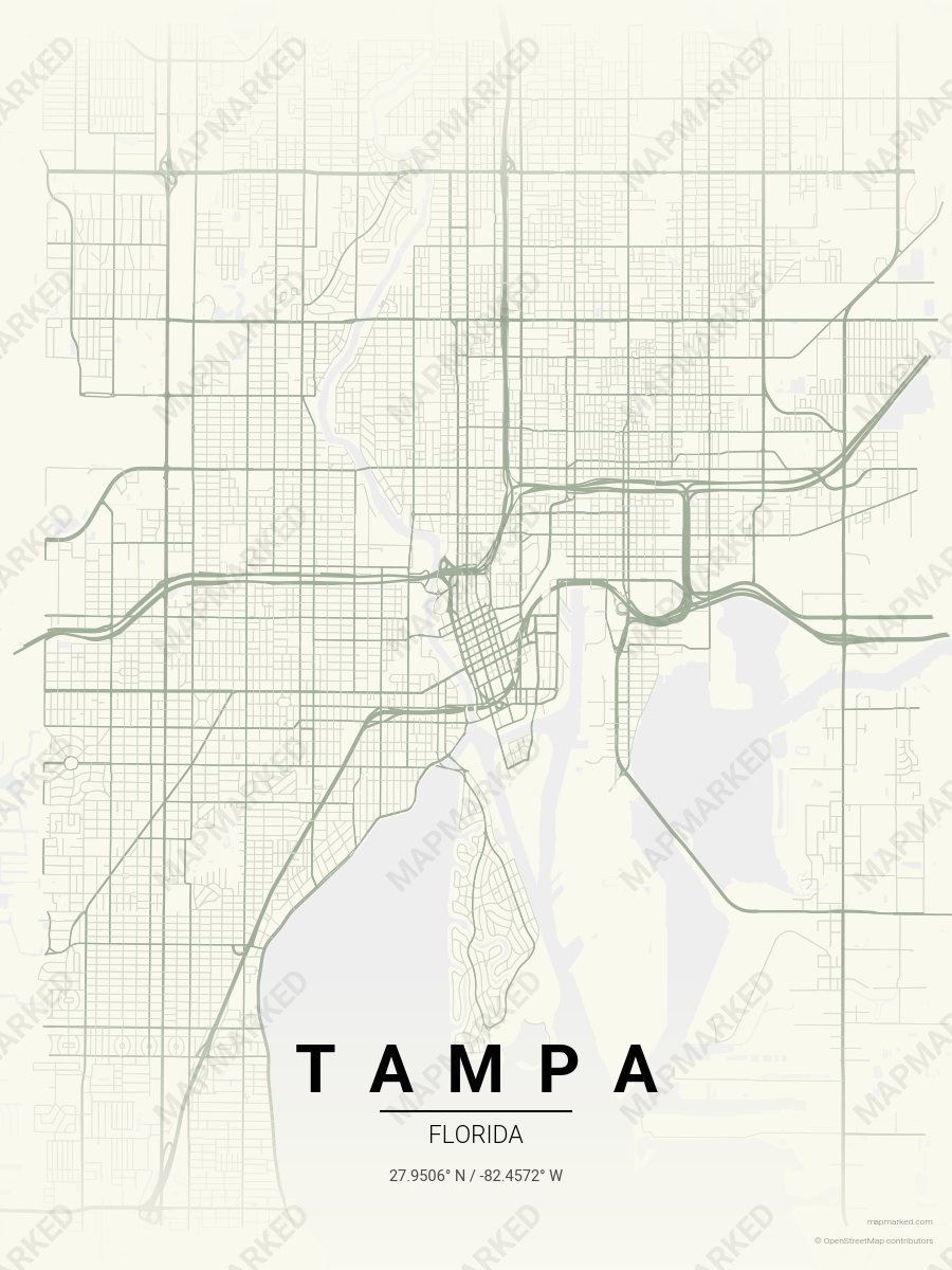 Driftwood Morning style sample on Tampa