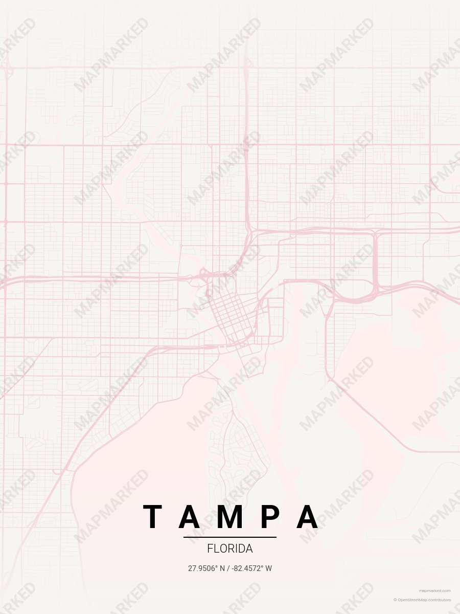 Pink Sunrise style sample on Tampa