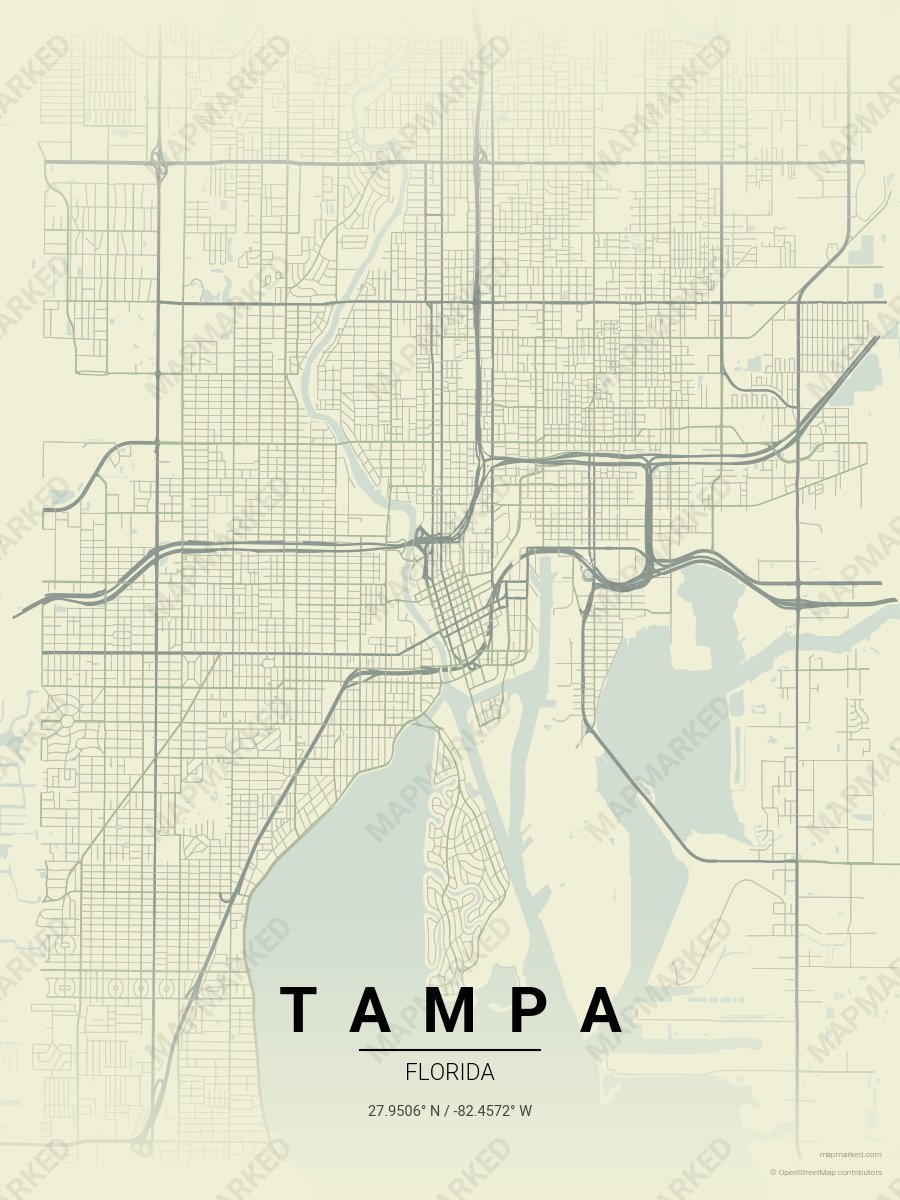 Sage Linen Day style sample on Tampa