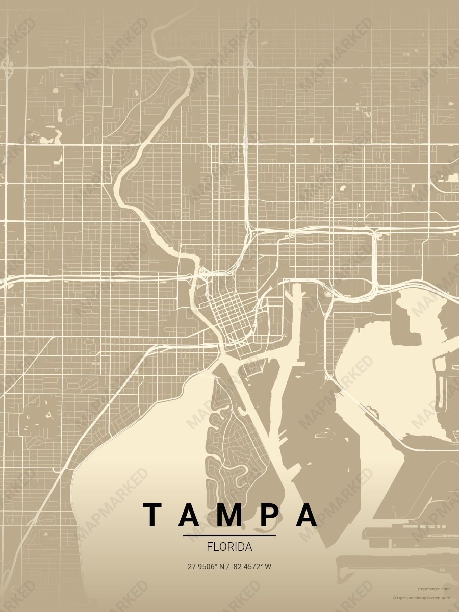 Sandstone Cream style sample on Tampa