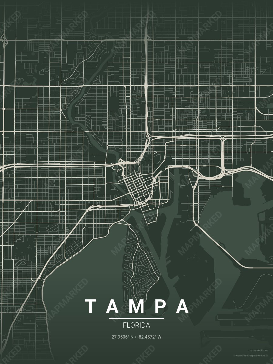Cedar Study style sample on Tampa