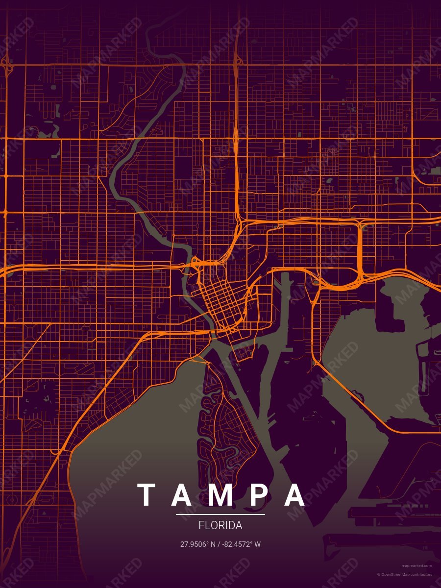 Crimson Plum style sample on Tampa
