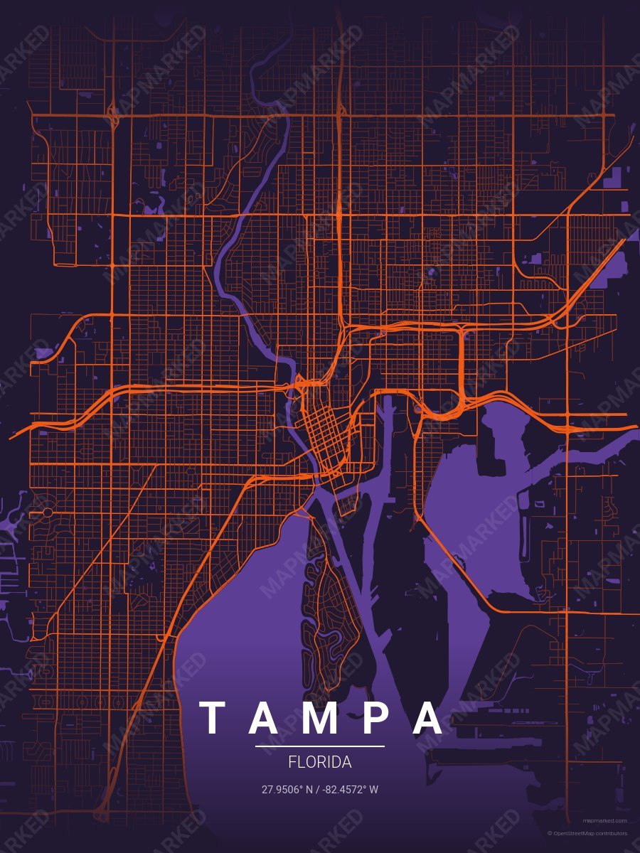 Deep Orchid style sample on Tampa