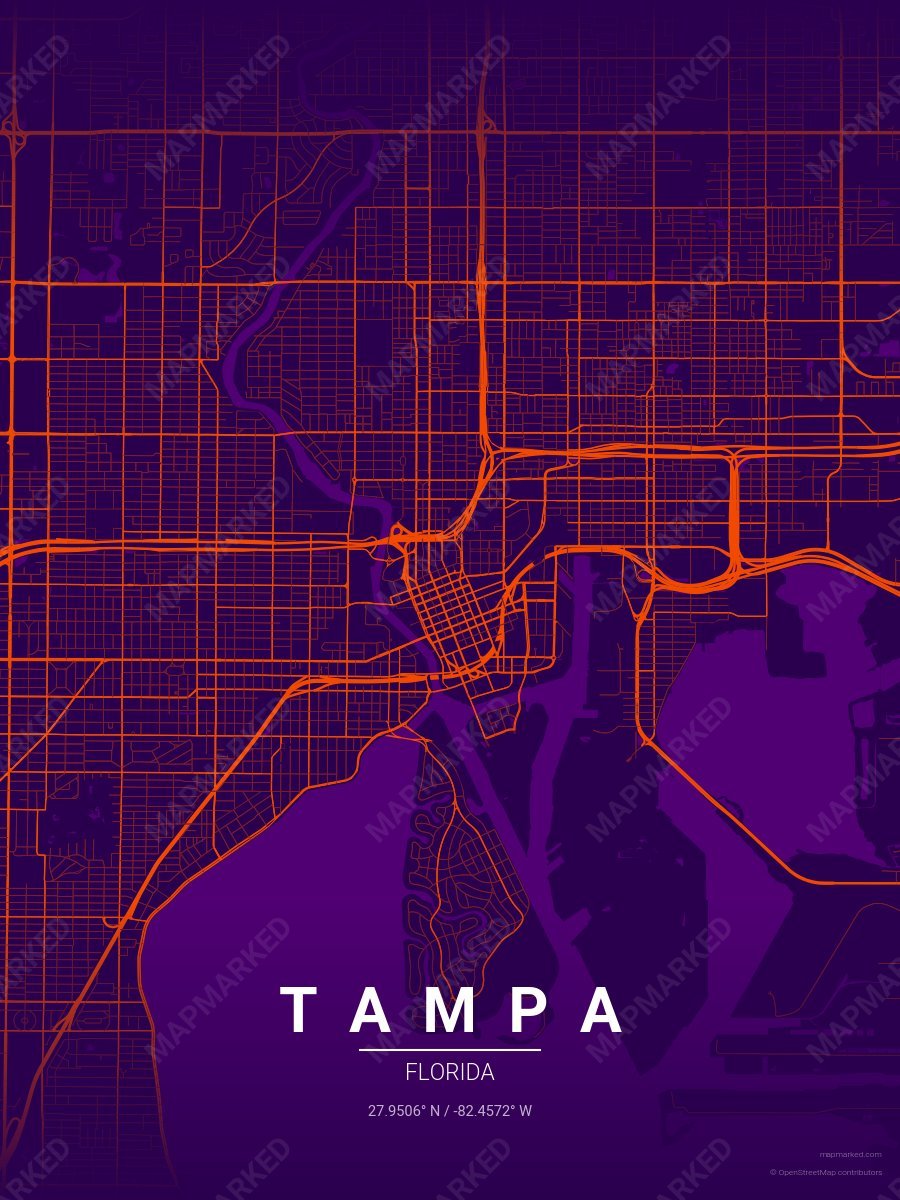 Fire Orange style sample on Tampa