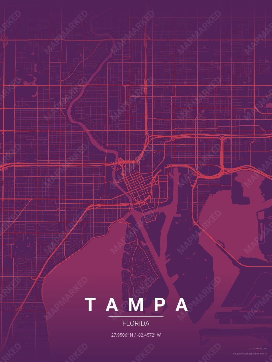 Maroon Rose style sample on Tampa