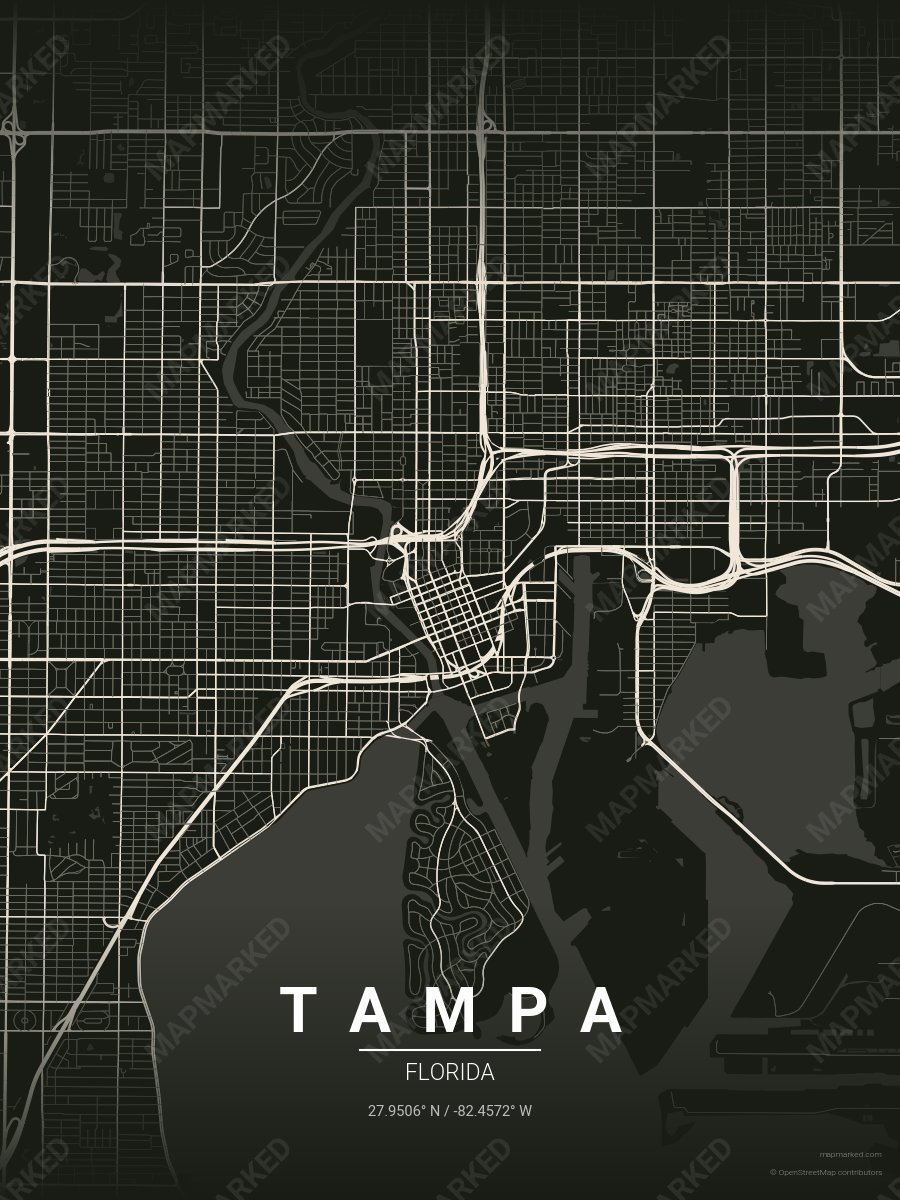 Moss Lichen style sample on Tampa