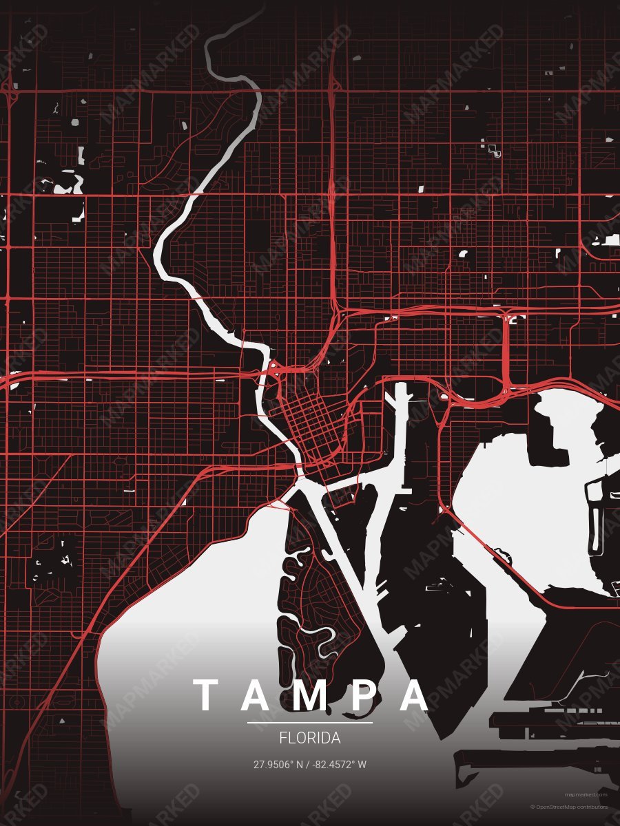 Schoolhouse Red style sample on Tampa