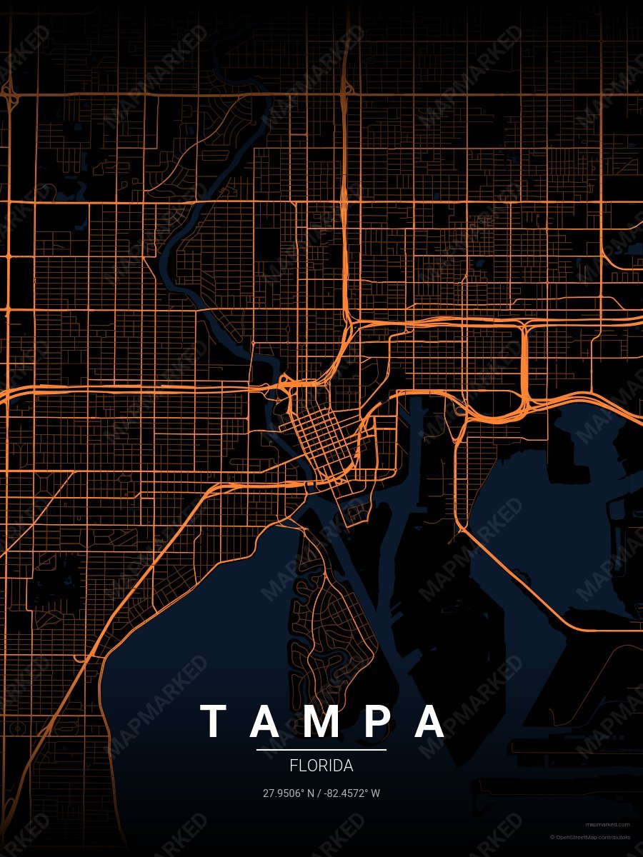 Traffic Orange style sample on Tampa
