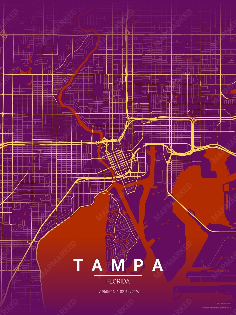 Traffic Plum style sample on Tampa