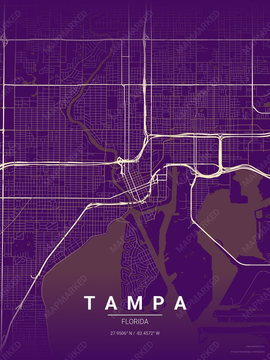 Wheat Maroon style sample on Tampa