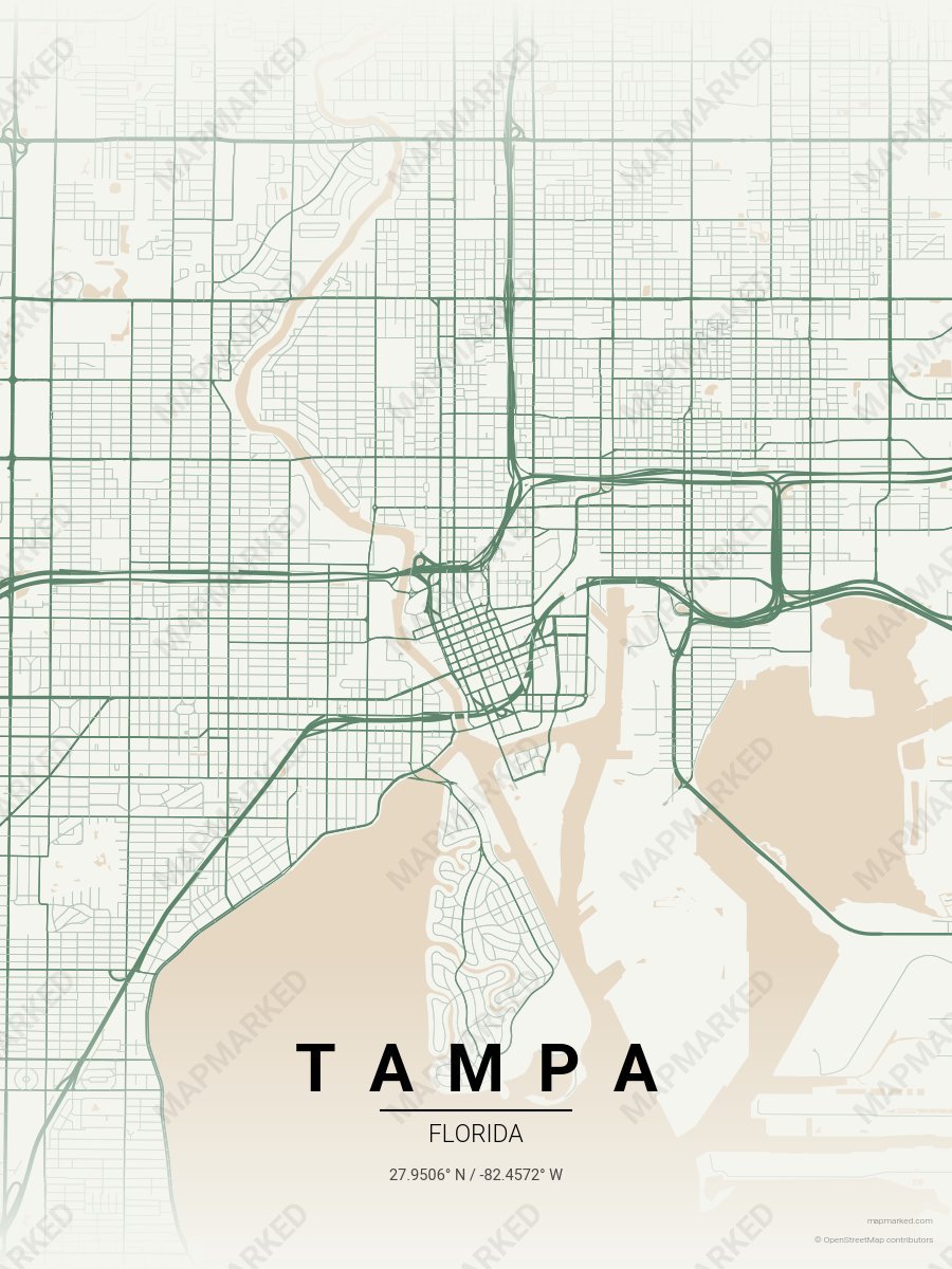 Clay Cream style sample on Tampa