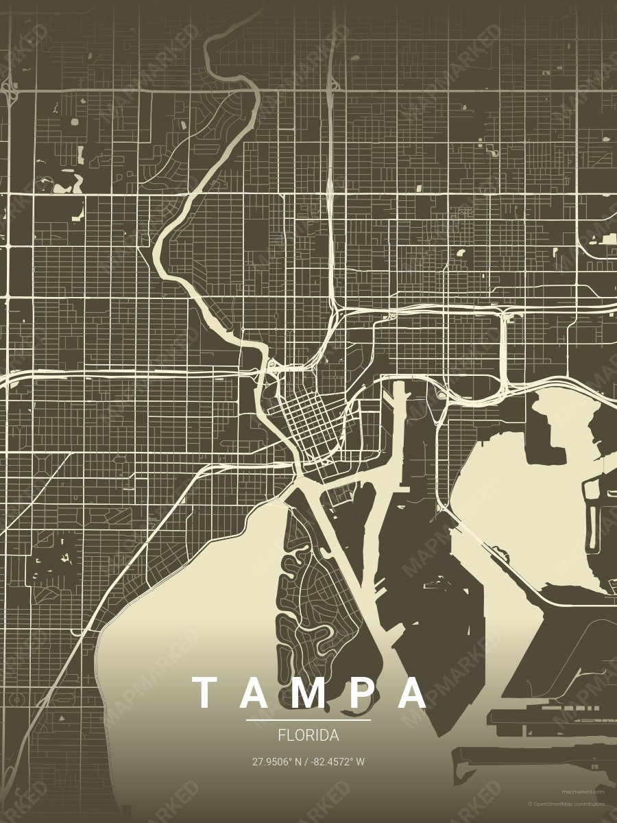 Oak Study style sample on Tampa