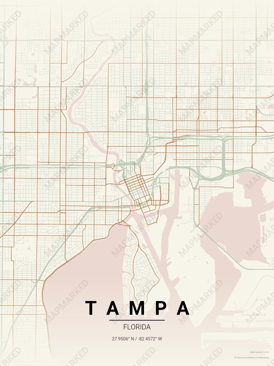 Oatmeal Stone style sample on Tampa