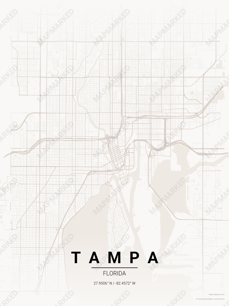 Oyster Shell style sample on Tampa