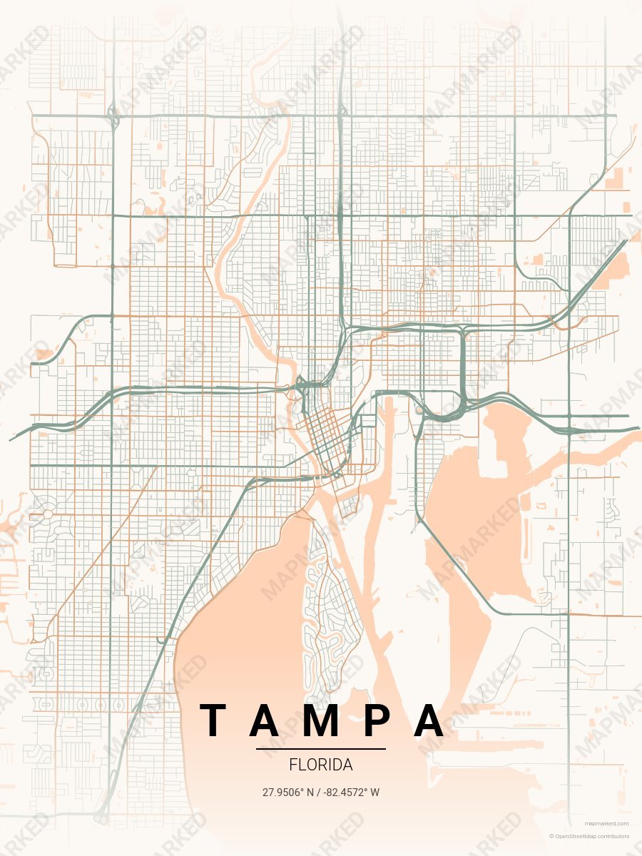 Pine Cream style sample on Tampa