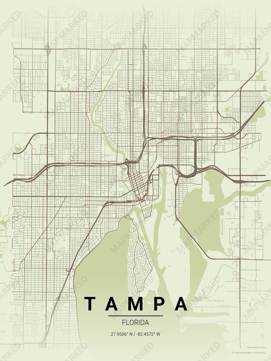 Sand Cream style sample on Tampa