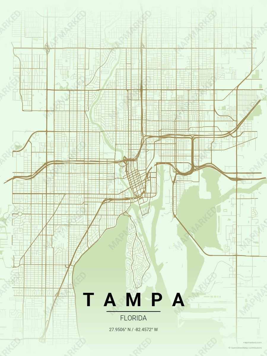 Spring Moss style sample on Tampa