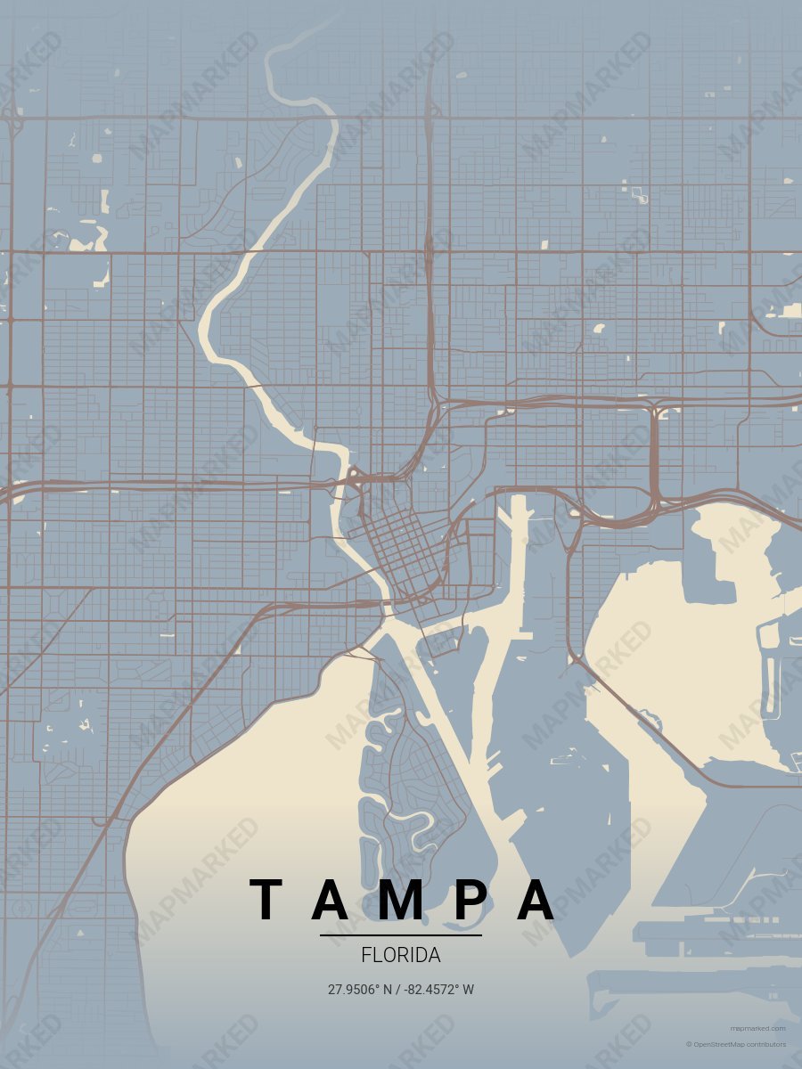 Taupe Glass style sample on Tampa