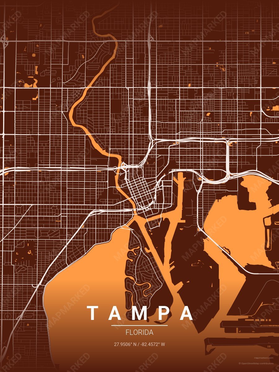 Burnt Orange style sample on Tampa