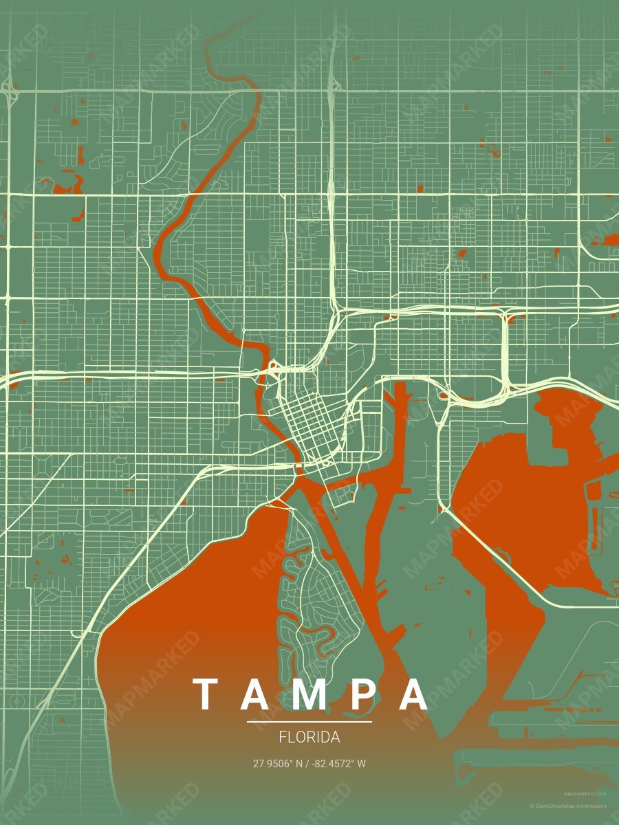 Citrus Harvest style sample on Tampa
