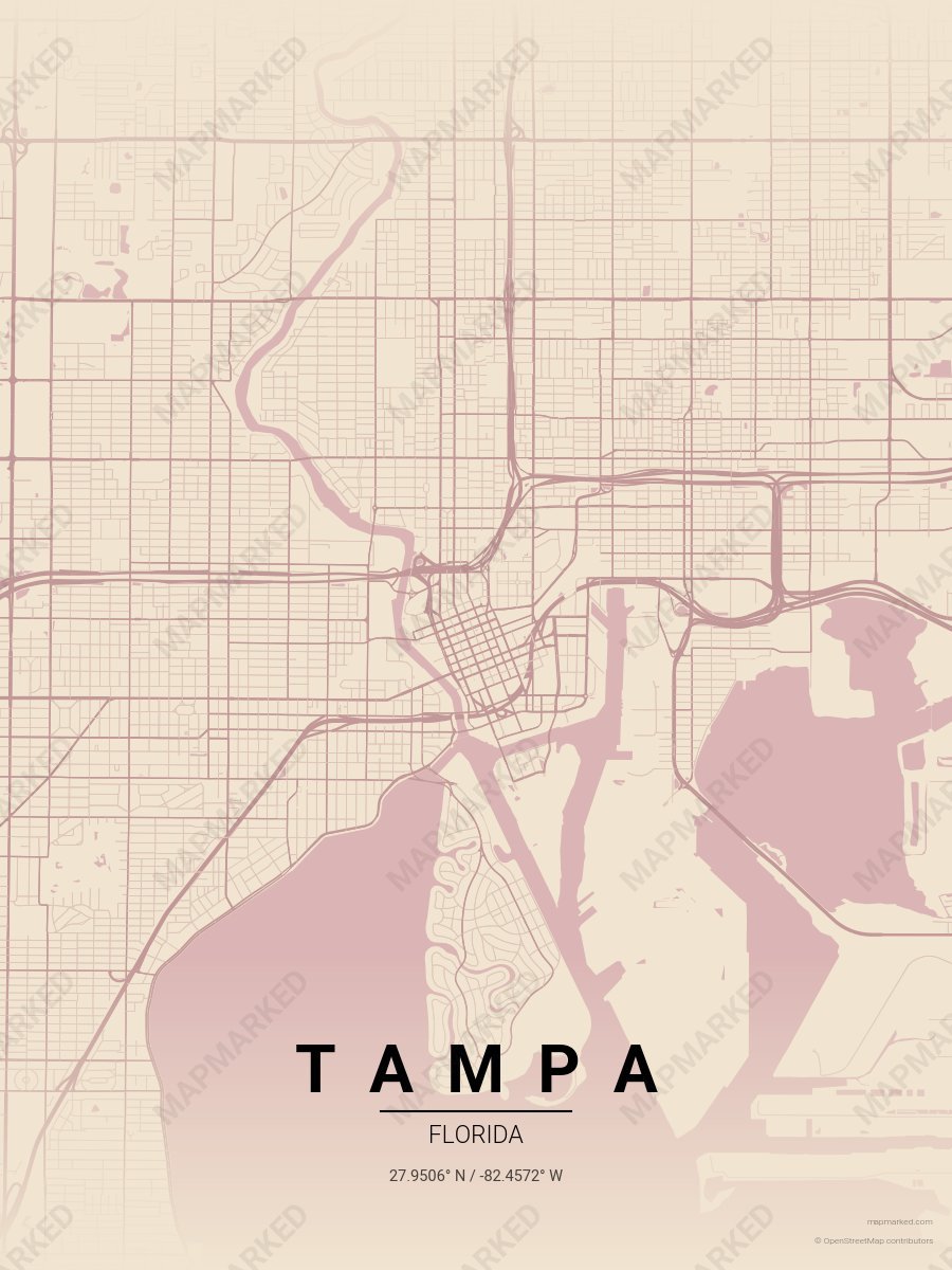 Dusty Rose style sample on Tampa